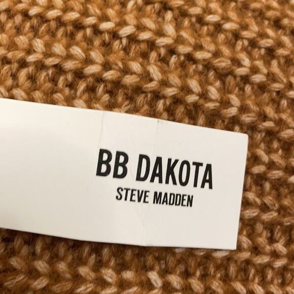 Steve Madden bb Dakota Knits A Look Brown Sweater Size S New with Tags - Picture 4 of 4